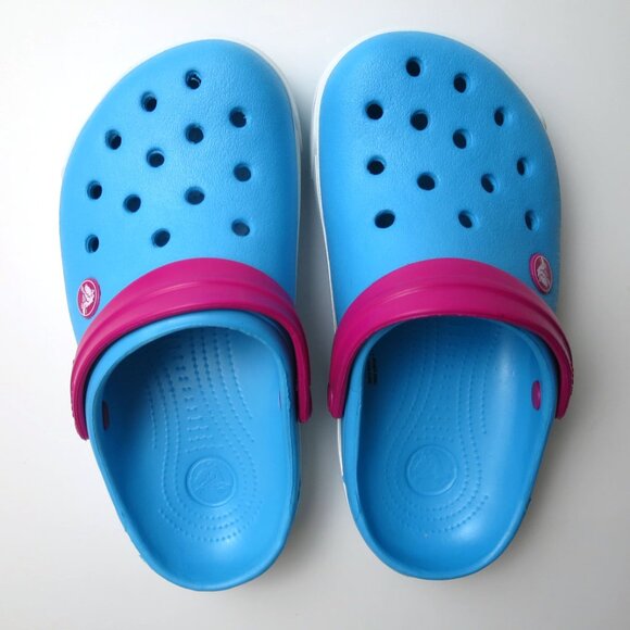 Crocs Kids Crocband Clog Sandal Size J 3 - Picture 2 of 6